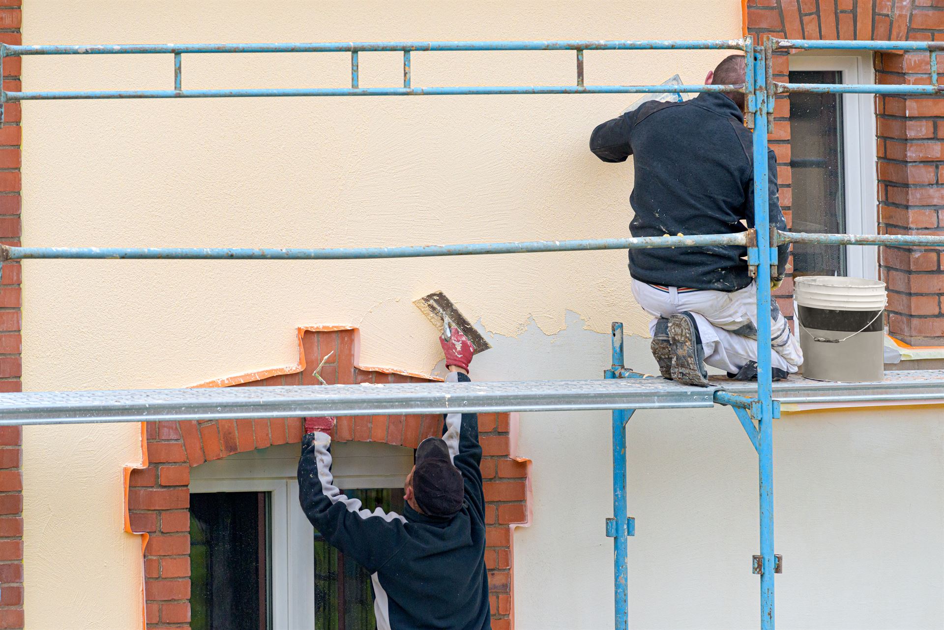 Ravalement de façade à Plomelin